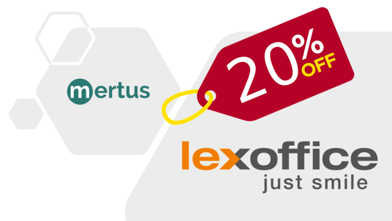 lexoffice 20% Rabatt